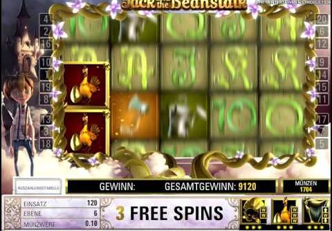 Jack and the Beanstalk Slot Huge Win 12€ Bet