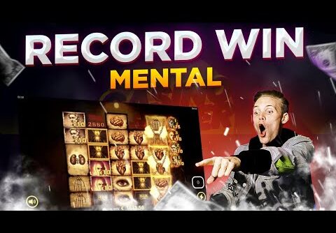 MENTAL slot – MY RECORD WIN with OVER 8200X MULTIPLIER! READY to MARRY THIS SLOT!