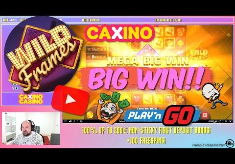 Big Win From Wild Frames Slot!!