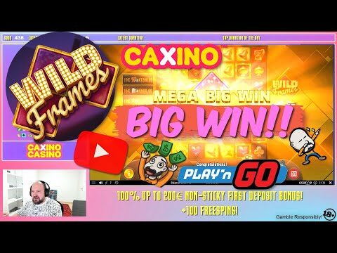 Big Win From Wild Frames Slot!!