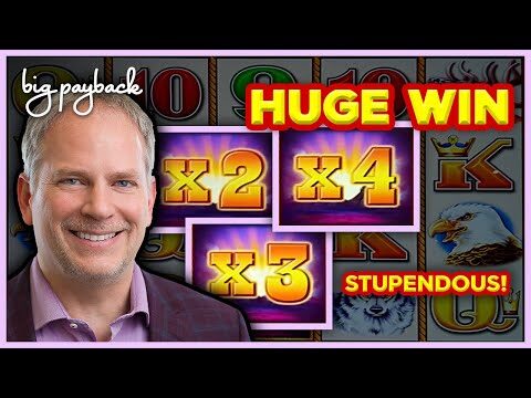 MY BIGGEST WIN!! on Buffalo Stampede Slot – HUGE WIN BONUS!