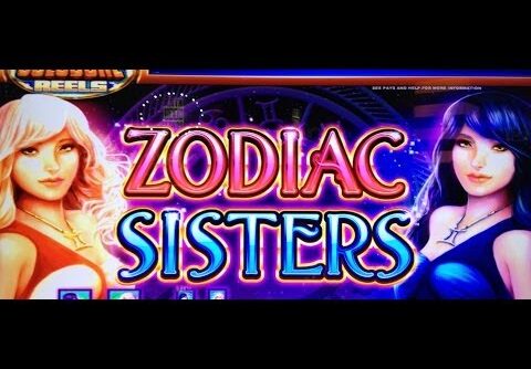 ZODIAC SISTERS – 5c DENOM – BIG WIN – WMS SLOT MACHINE