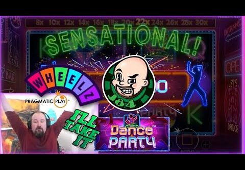 Huge Win From Dance Party Slot!!