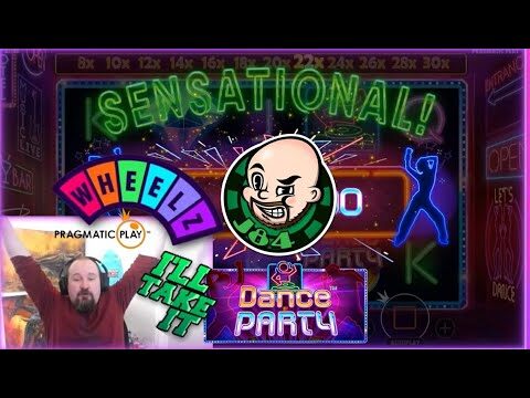 Huge Win From Dance Party Slot!!