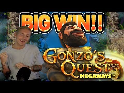 BIG WIN!! GONZOS QUEST MEGAWAYS BIG WIN –  Casino slot from Casinodaddy LIVE STREAM