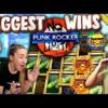 Top 5 BIGGEST WINS on PUNK ROCKER Slot