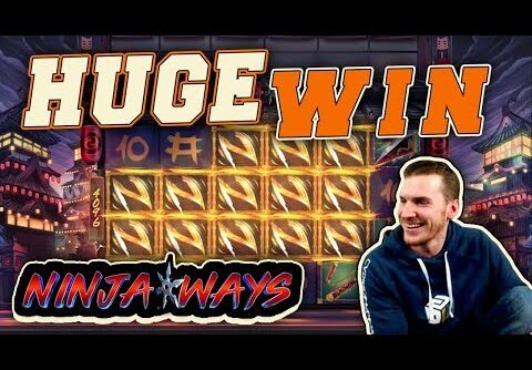 HUGE WIN on Ninja Ways Slot – Â£4 Bet