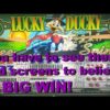 BIG, BIG WIN!! Red screens x 17 in a row! Lucky Ducky Free Spinnin