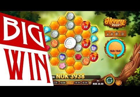 BIGGEST WIN on Honey Rush online slot | Best wins of the week casino