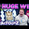 HUGE WIN on Reactoonz Slot – £10 Bet!