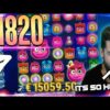 Huge win  Reactoonz slot on stream –  Top 5 Best wins of the week casino