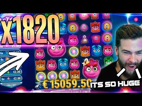 Huge win  Reactoonz slot on stream –  Top 5 Best wins of the week casino