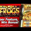 5 Frogs Slot – Free Spins, Big Win in Super Feature Bonus