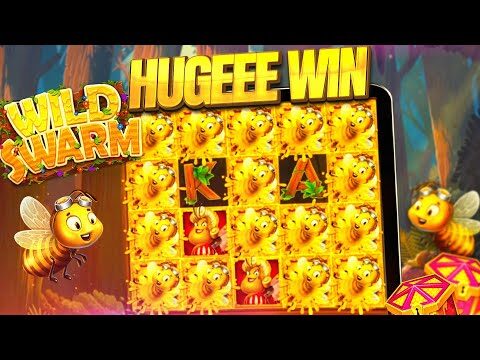 WILD SWARM SLOT POPPING OFF! 🐝 Mega Big Win!