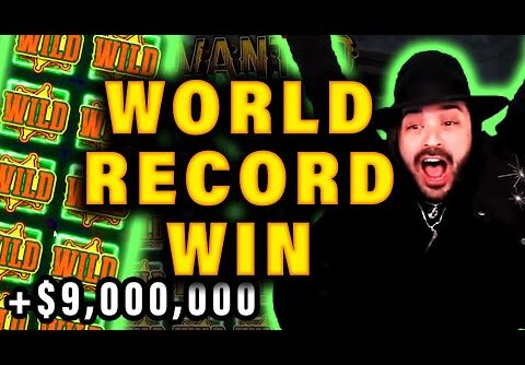 Roshtein TOP WINS from WORLD RECORD $15,000,000+ Stream! | Rosh 9 Million Win Wanted Dead Or A Wild!