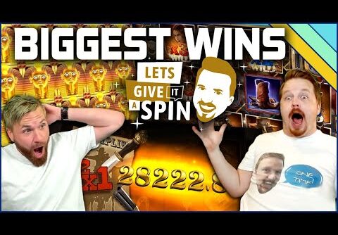 Top 5 BIGGEST Slot Wins EVER by LetsGiveItASpin!