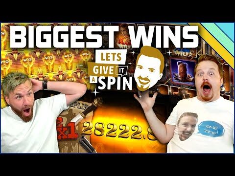 Top 5 BIGGEST Slot Wins EVER by LetsGiveItASpin!