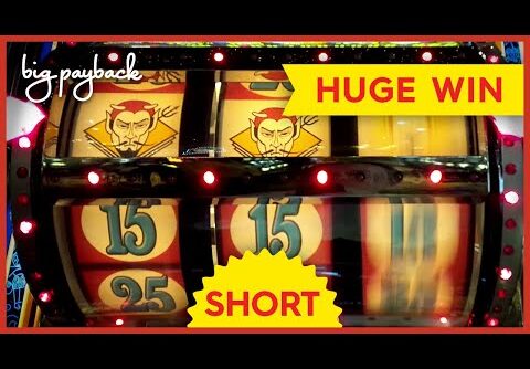 SUPER RARE! The Joker’s Wild Slot – HUGE WIN BONUS! #Shorts