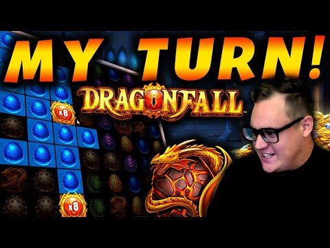 Finally a HUGE WIN on Dragonfall slot!