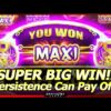 Fortune Totems Slot – MAXI Progressive!  Super Big Win in Konami Ba Fang Jin Bao slot
