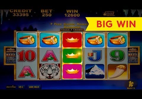 White Tiger Slot – JACKPOT FEATURE – Progressive & BIG WIN BONUS!