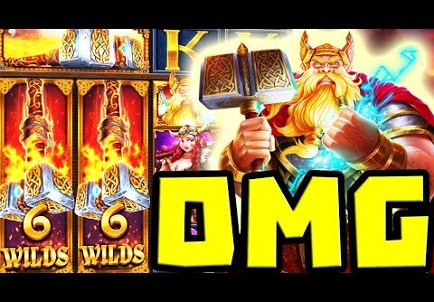 POWER OF THOR MEGAWAYS 🔥 SLOT MEGA BIG WINS 😱 BACK TO BACK BIG HAMMERS 🤑 22 FREE SPINS OMG‼️