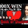 Book of Shadows Slot BIG WIN. 3 Wins in a row from 1 bonus game.