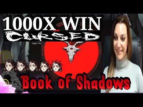 Book of Shadows Slot BIG WIN. 3 Wins in a row from 1 bonus game.