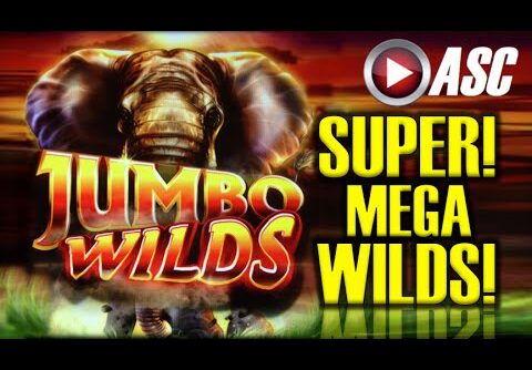 *BIG WIN!!* JUMBO WILDS (SWEET ZONE) | SUPER MEGA WILDS Slot Machine Bonus (Ainsworth)