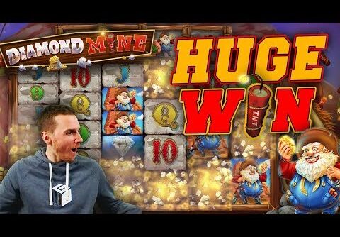 HUGE WIN on Diamond Mine Slot – £5 Bet!