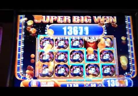 Cirque Du Masquerade Mega Big Win Bonus WMS Slot Machine