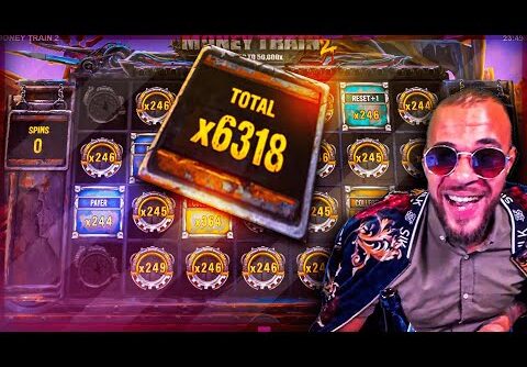 Streamer Huge win x6318 on Money Train 2 Slot – Top 5 Biggest Wins of week