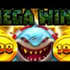 RAZOR SHARK 🦈 SLOT BONUS HUNT MEGA BIG WINS 😱 MASSIVE COINS RANDOM MICHAEL GOT A EPIC MULTIPLIER‼️