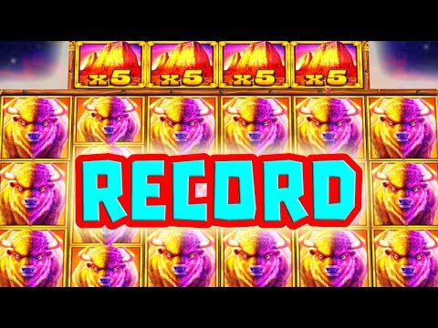 MY RECORD WIN 😱 ON BUFFALO KING MEGAWAYS I DESTROYED THIS SLOT 🔥 UNBELIEVABLE ULTRA MEGA BIG WIN‼️