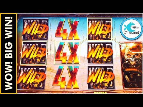 SHOCKING WIN ON THIS NEW SLOT! BIG WIN MAD MAX SLOT MACHINE! NEW GOT WINTER IS HERE!