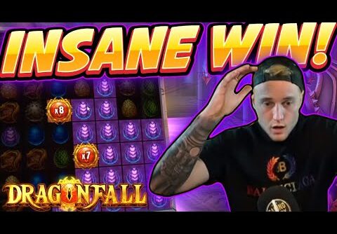 INSANE WIN! Dragon fall BIG WIN – NEW SLOT from Blueprint – Casino Game from Casinodaddy Live Stream