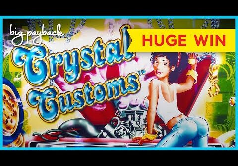 RETRIGGER FRENZY! Crystal Customs Slot – HUGE WIN BONUS!