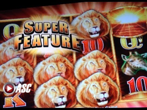 SUNSET KING | Aristocrat – HUGE WIN!! w/ Super Feature Slot Machine Bonus