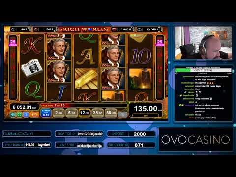 Super Big Win From Rich World Slot!!