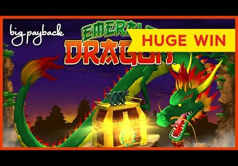 INCREDIBLE BONUS!! Emerald Dragon Slot – AWESOME SESSION, HUGE WIN!