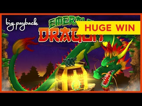 INCREDIBLE BONUS!! Emerald Dragon Slot – AWESOME SESSION, HUGE WIN!