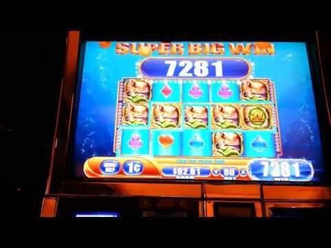 Sea Tales Mega Big Win Line Hit + Bonus WMS Slot Machine