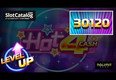 Mega Win. Hot 4 Cash slot from NoLimit City