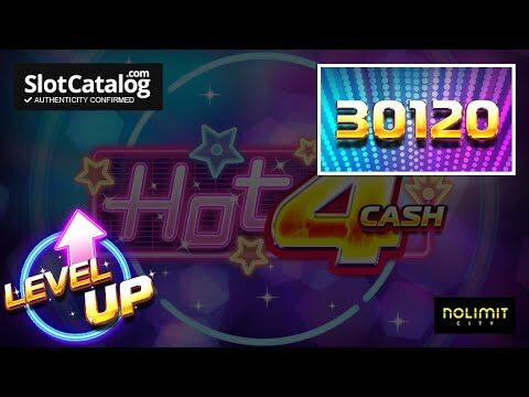 Mega Win. Hot 4 Cash slot from NoLimit City