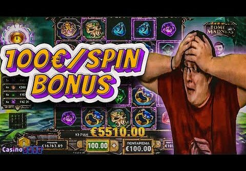 ΜΠΗΚΑΜΕ BONUS ΜΕ 100€ SPIN ΣΤΟ TOME OF MADNESS… | BIG SLOTS WIN [9/3]