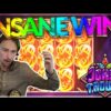 INSANE WIN! Joker Troupe Big win – HUGE WIN on NEW Exclusive slot from Push Gaming