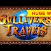 Gulliver’s Travels Slot – RETRIGGER BONUS, HUGE WIN!