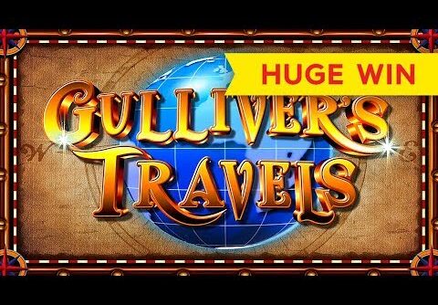 Gulliver’s Travels Slot – RETRIGGER BONUS, HUGE WIN!