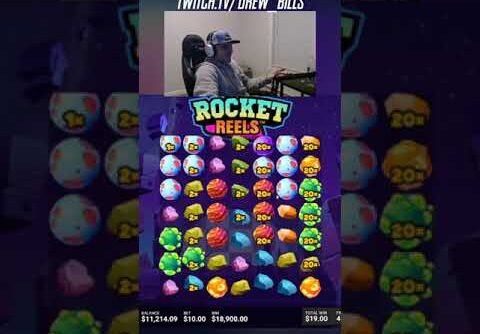 ROCKET REELS HUGE WIN!! (1800x) #shorts