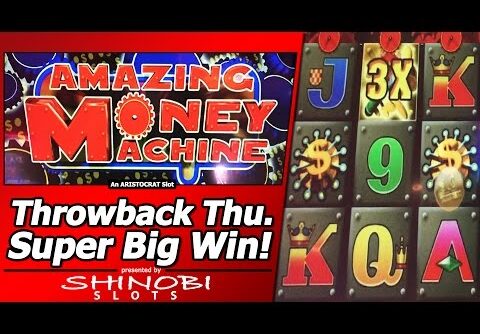 Amazing Money Machine Slot – TBT Live Play, Line Hits and Super Big Win Free Spins Bonus